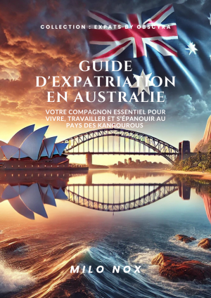 Couverture du guide d'expatriation en Australie par Obscyra