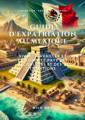 Couverture du guide d'expatriation au Mexique par Obscyra