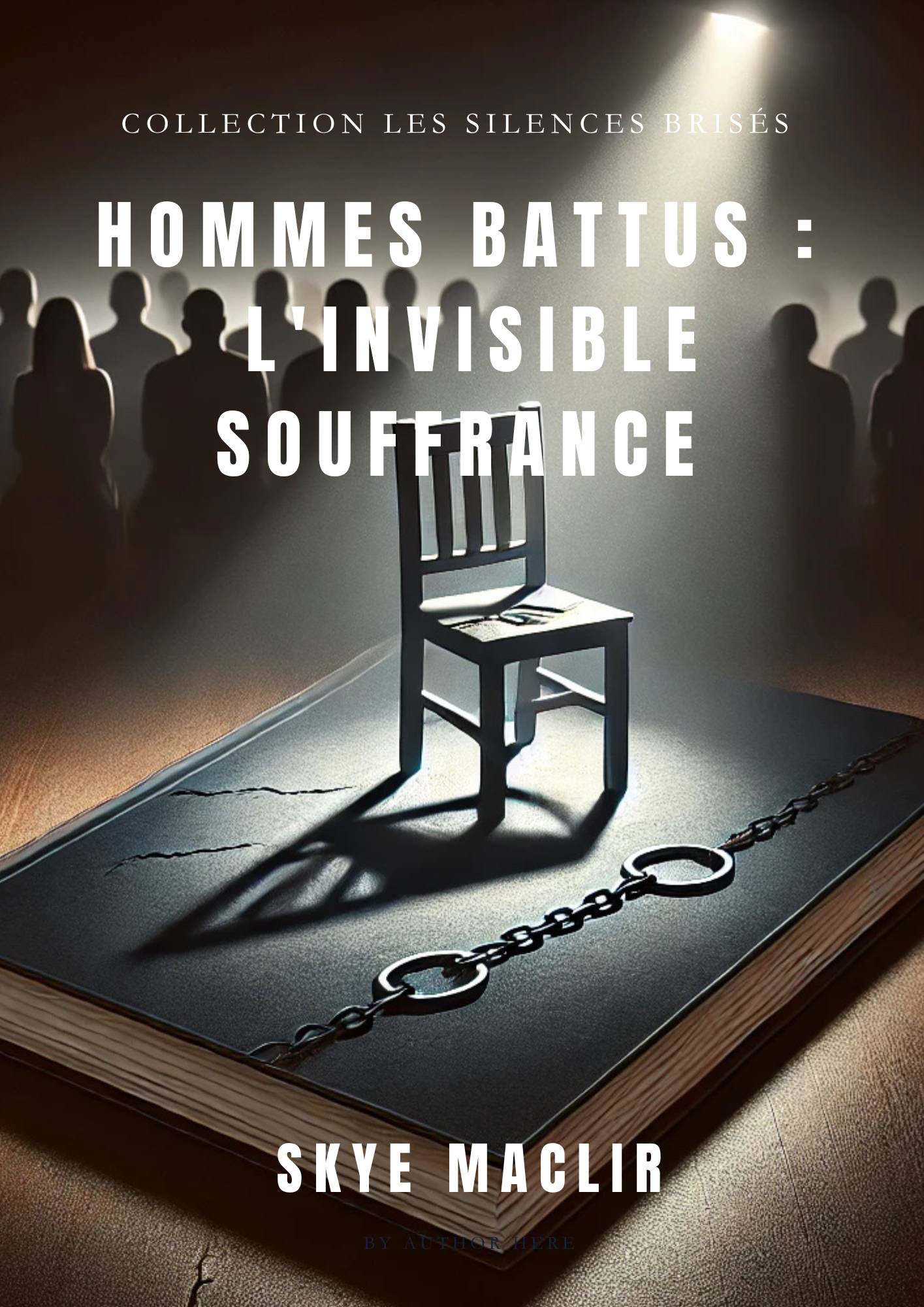 Couverture du livre Hommes Battus : l’Invisible Souffrance, mettant en avant la réalité cachée des violences domestiques subies par les hommes