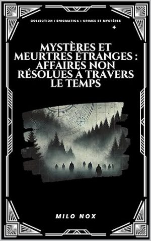 Couverture meurtres étranges