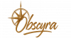 Logo Obscyra représentant une rose des vents intégrer dans le O.