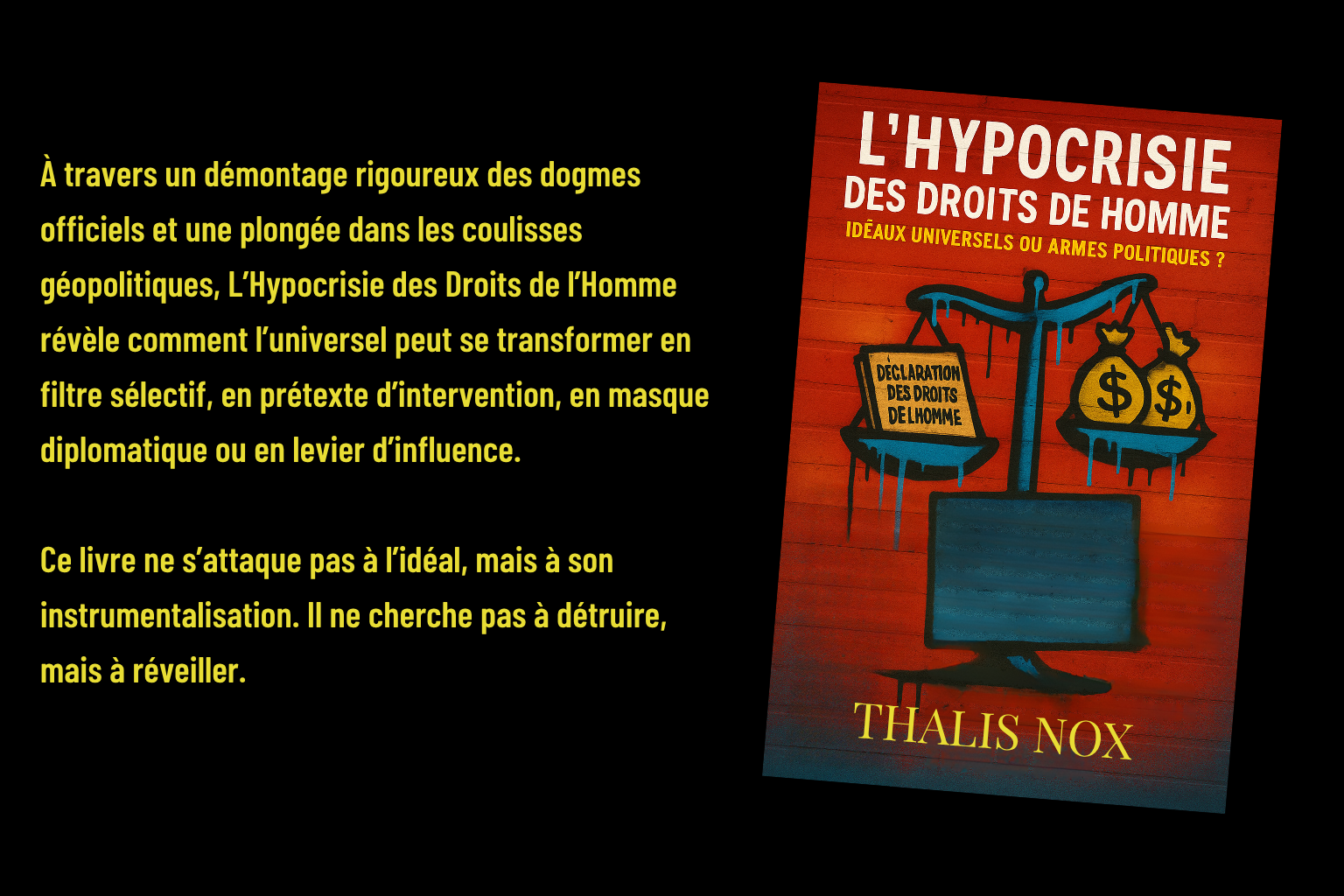 Hyposcrisie des droites de l homme