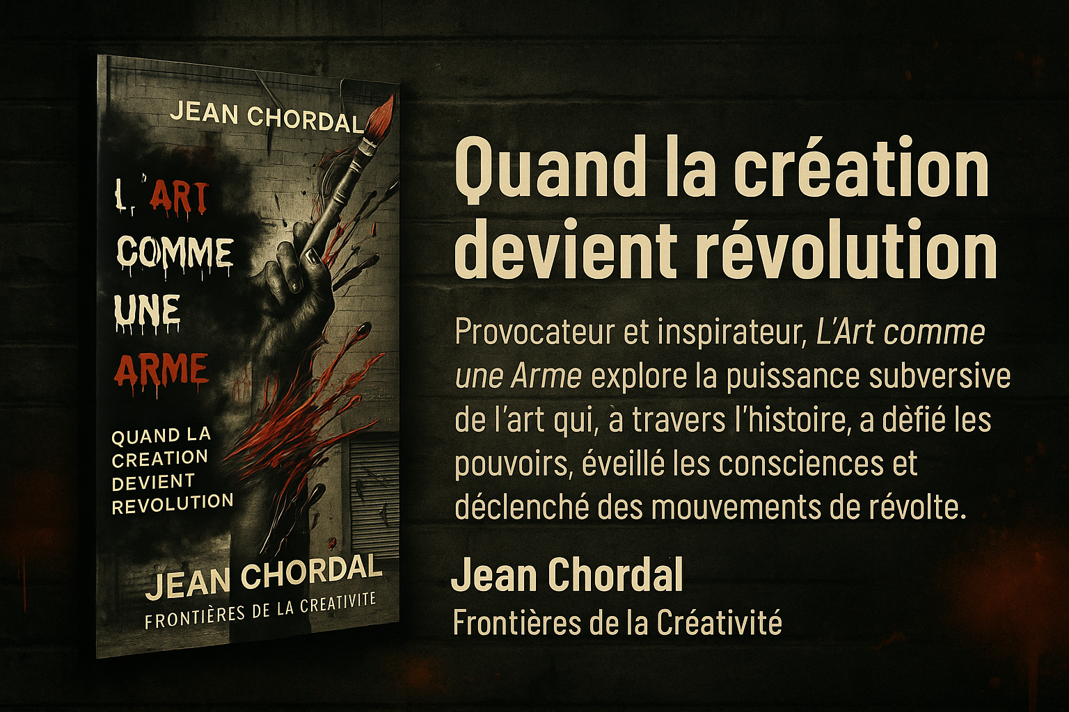 L art comme une arme