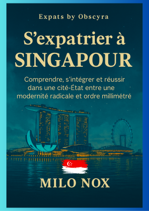 Couverture du guide "S’expatrier à Singapour" de Milo Nox