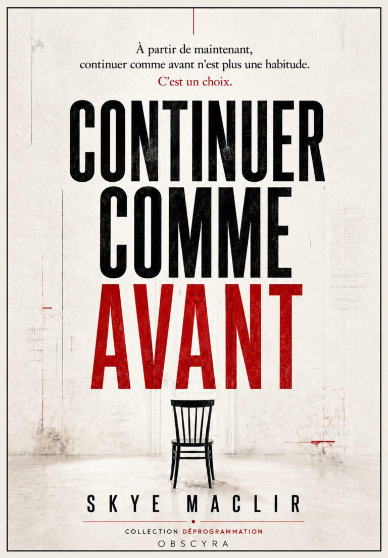Continuer comme avant