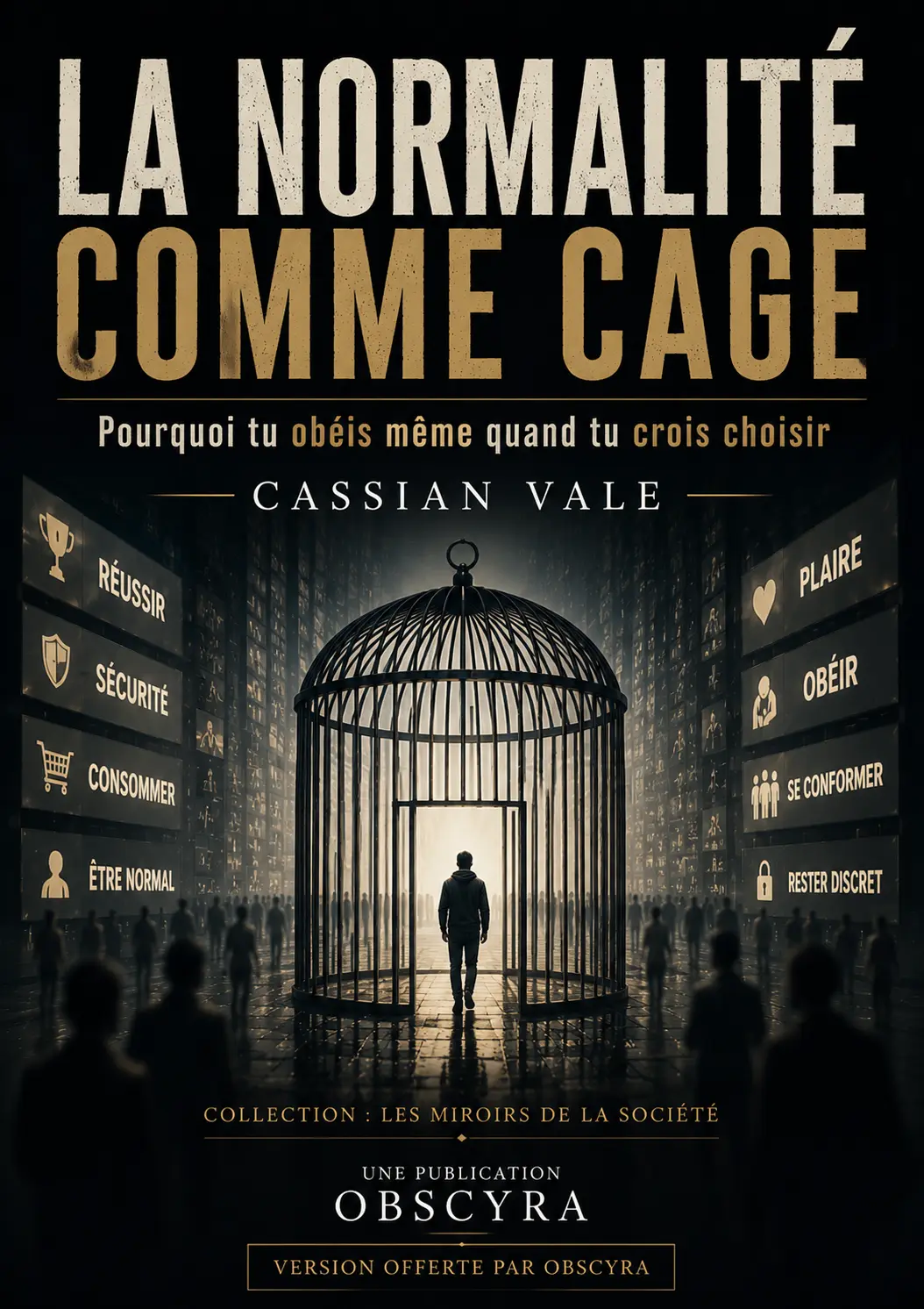 Couverture du livre La normalité comme cage