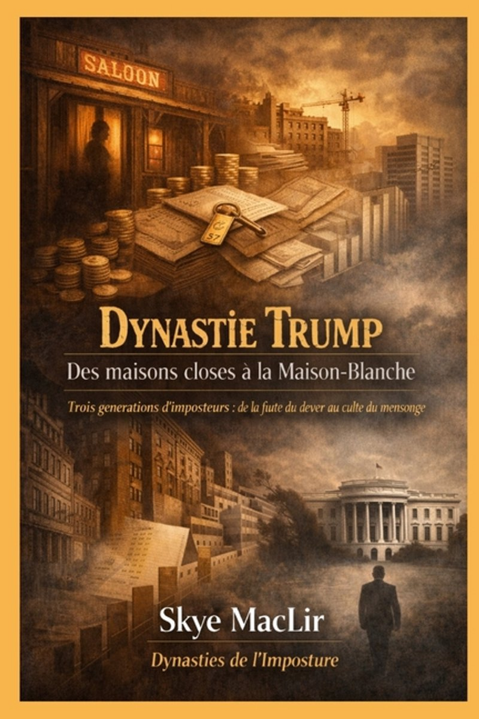 Couverture du livre Dynastie Trump