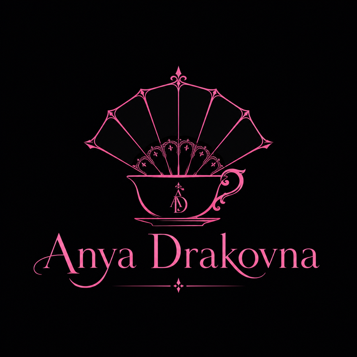Logo officiel d’Anya Drakovna, autrice Obscyra