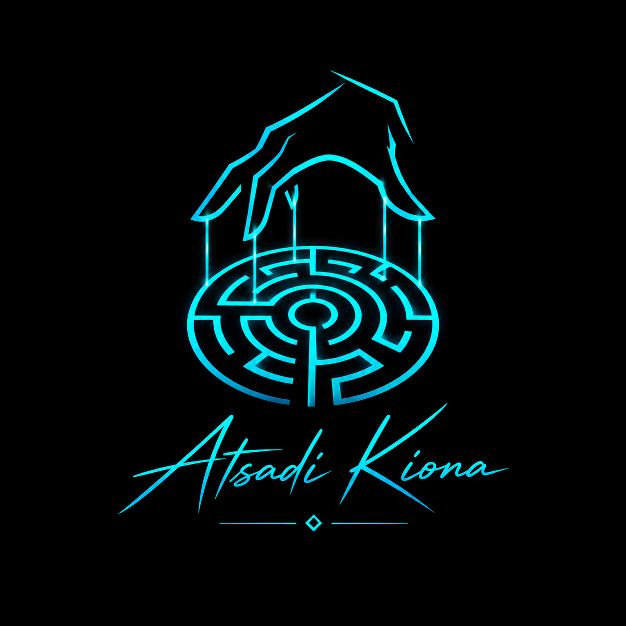Logo officiel d’Atsadi Kiona, auteur Obscyra