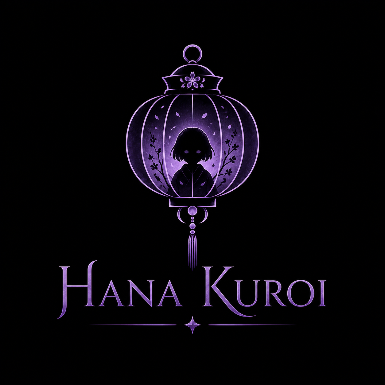 Logo officiel de Hana Kuroi, autrice Obscyra