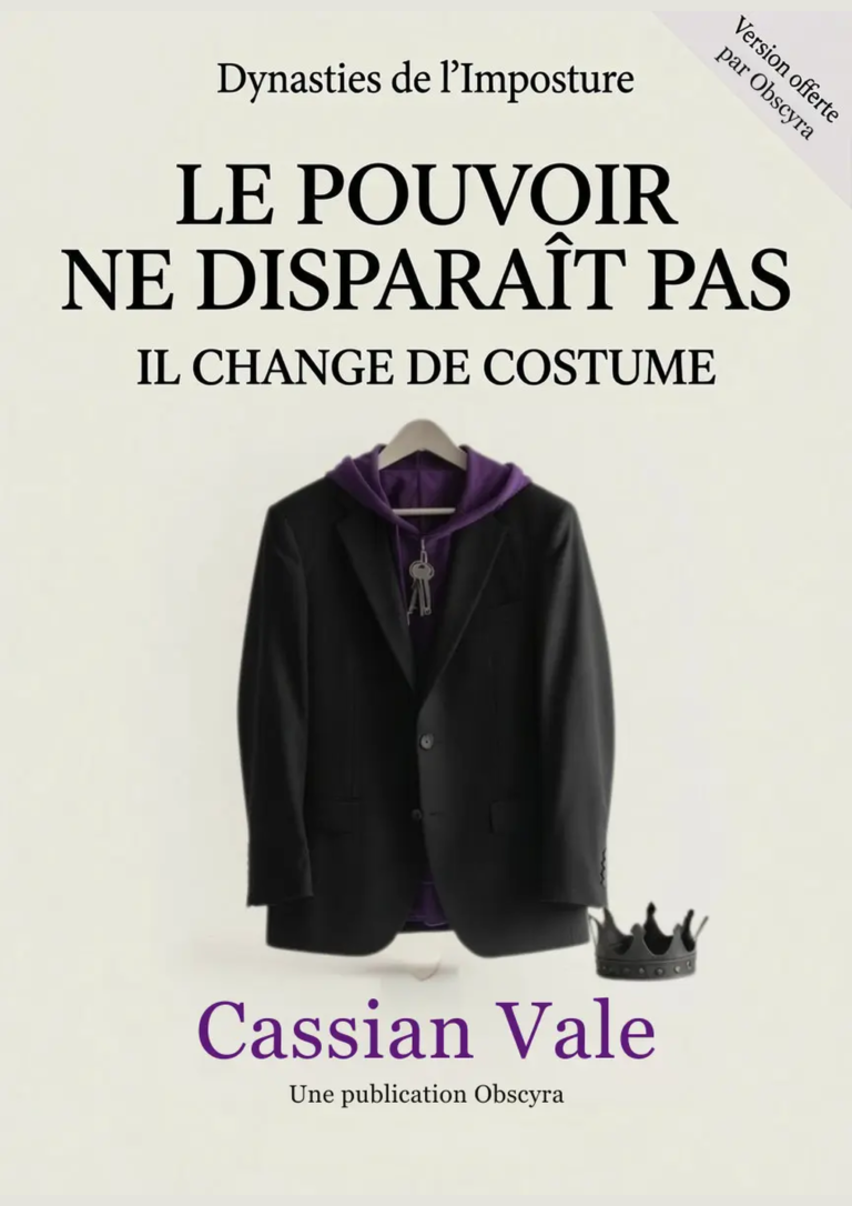 Le pouvoir ne disparaît pas