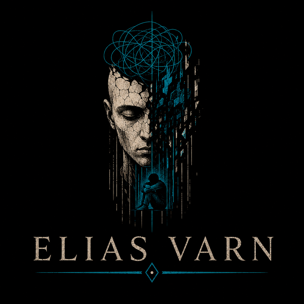 Logo officiel d’Elias Varn, auteur Obscyra