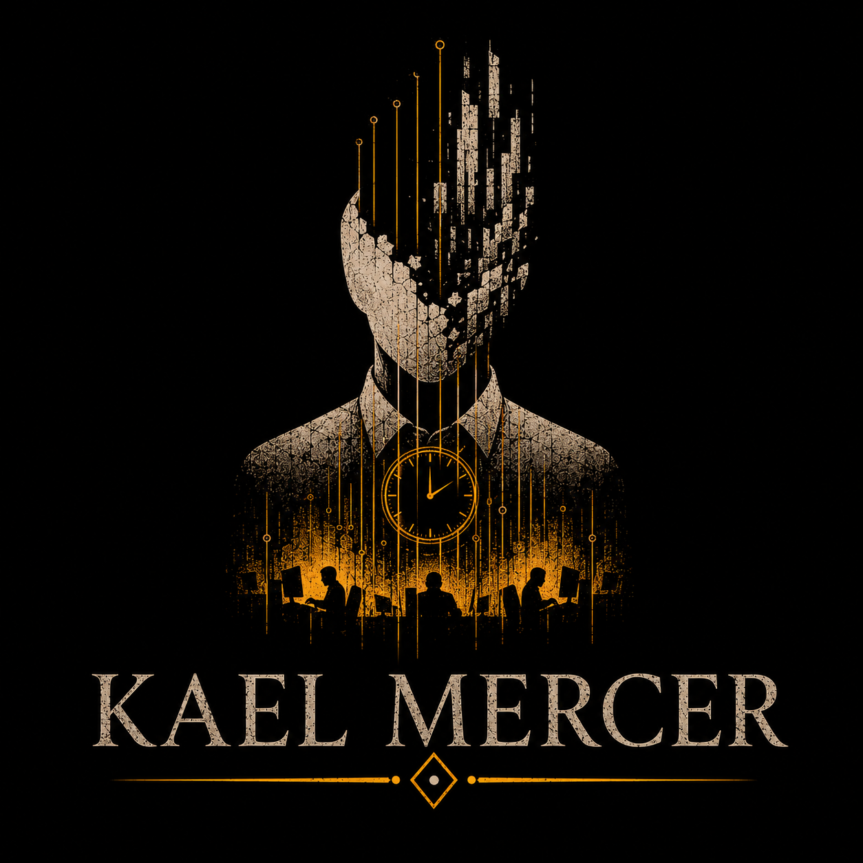 Logo officiel de Kael Mercer, auteur Obscyra