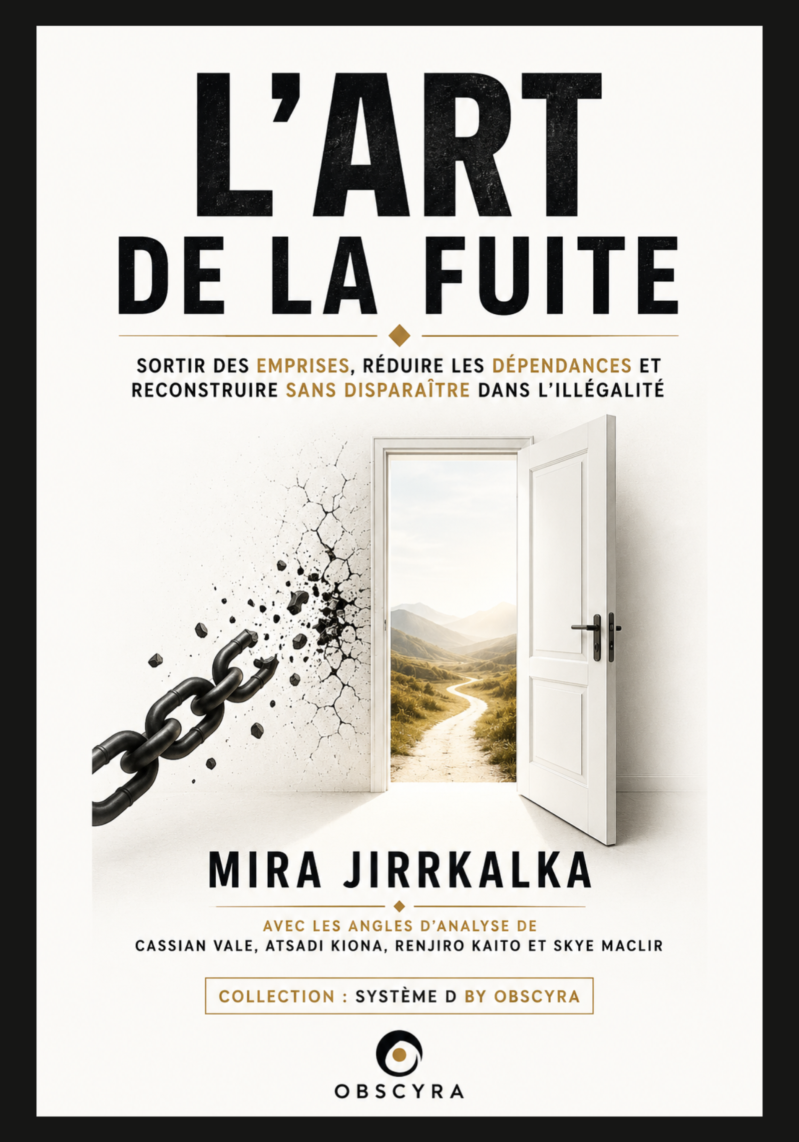 Couverture du livre L’Art de la fuite