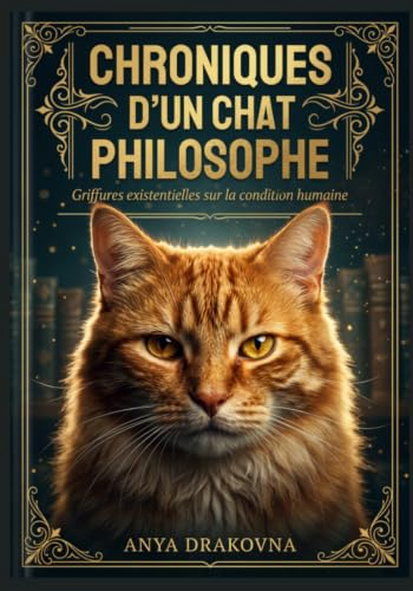 Couverture du livre Chroniques d’un chat philosophe