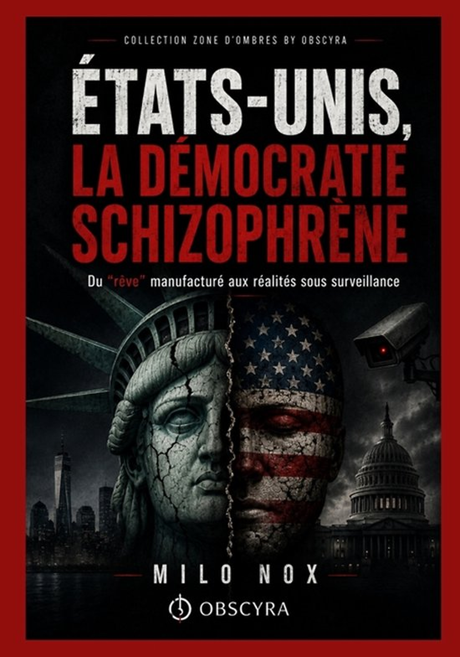 Couverture du livre États-Unis, la démocratie schizophrène