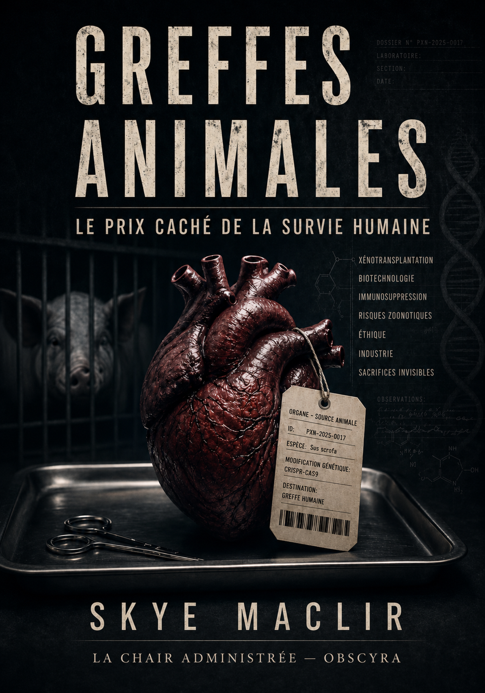 Couverture du livre Greffes animales