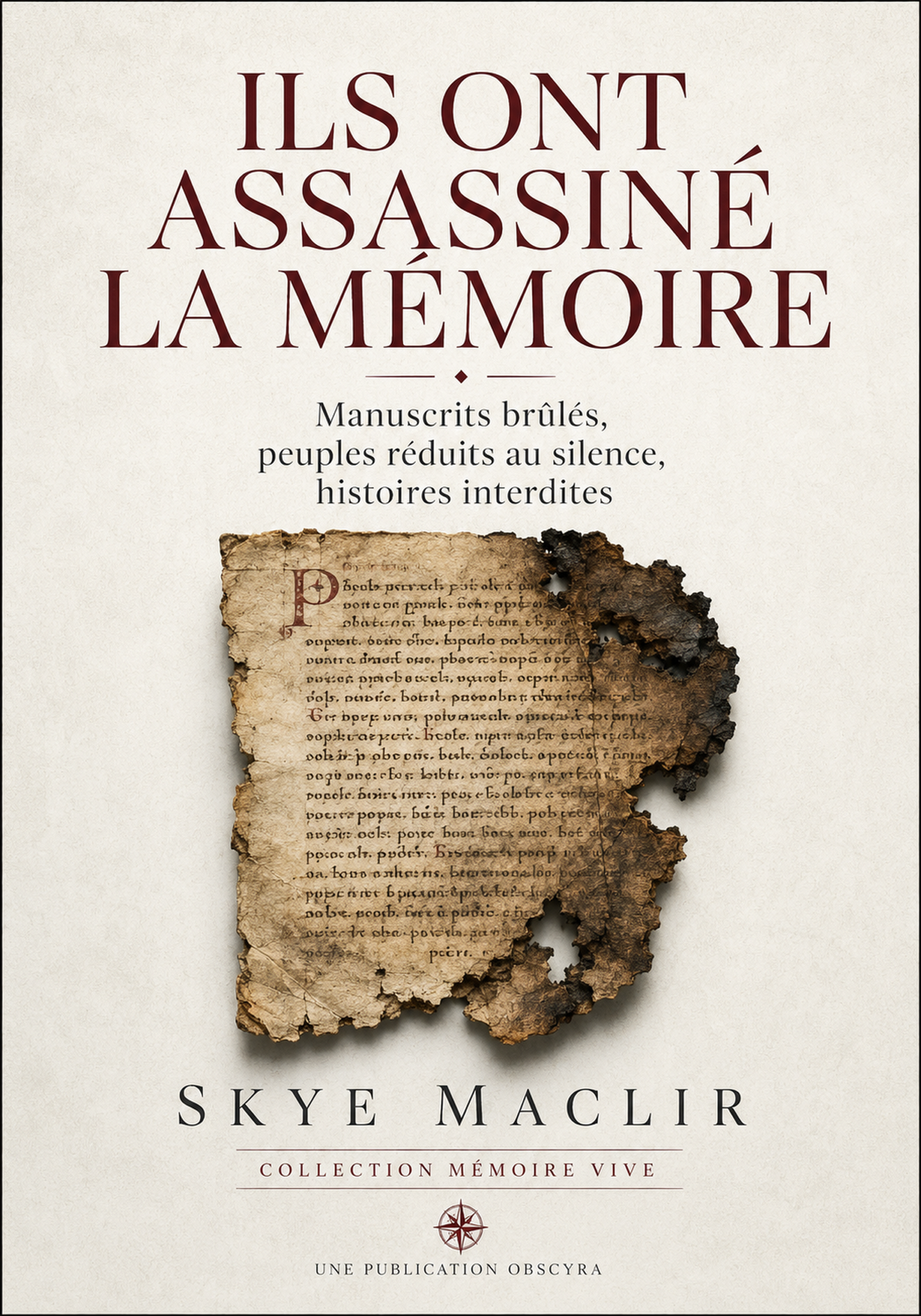 Couverture du livre Ils ont assassiné la mémoire