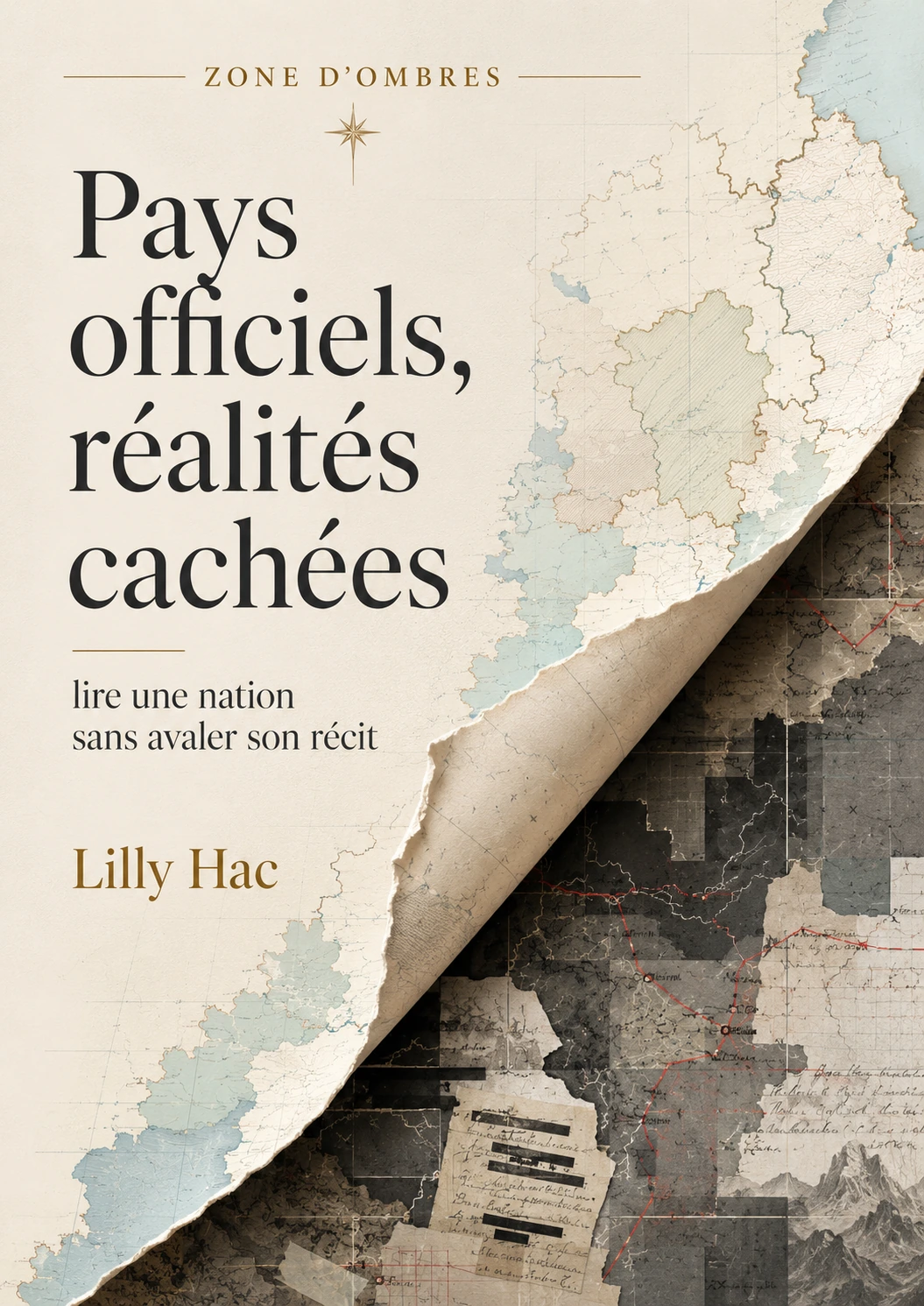 Couverture du livre Pays officiels, réalités cachées